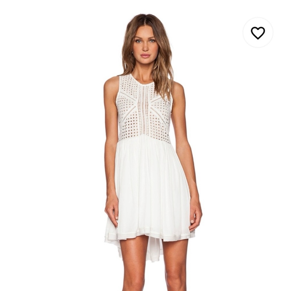 Three of Something White Dress